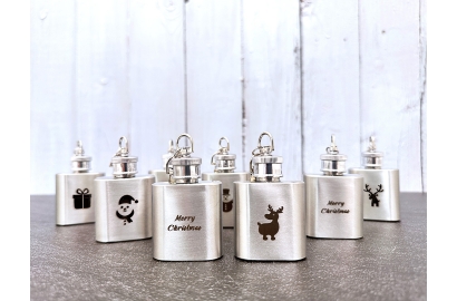 Mini Hip Flask keychain