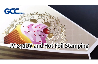 Горячее тиснение фольгой GCC - JV-240UV