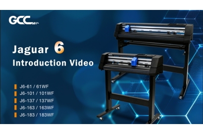Jaguar 6 Introduction Video | GCC Vinyl Cutter